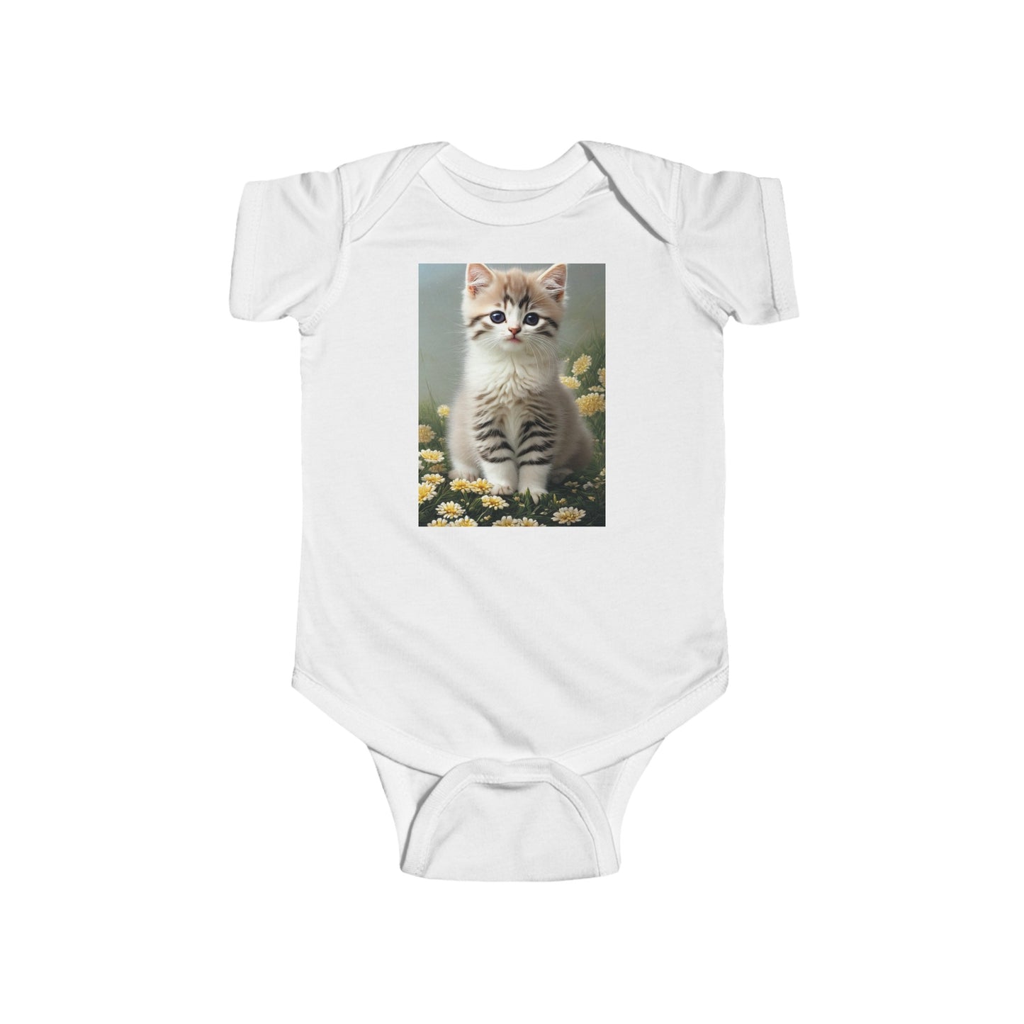 Kitten Infant Fine Jersey Bodysuit