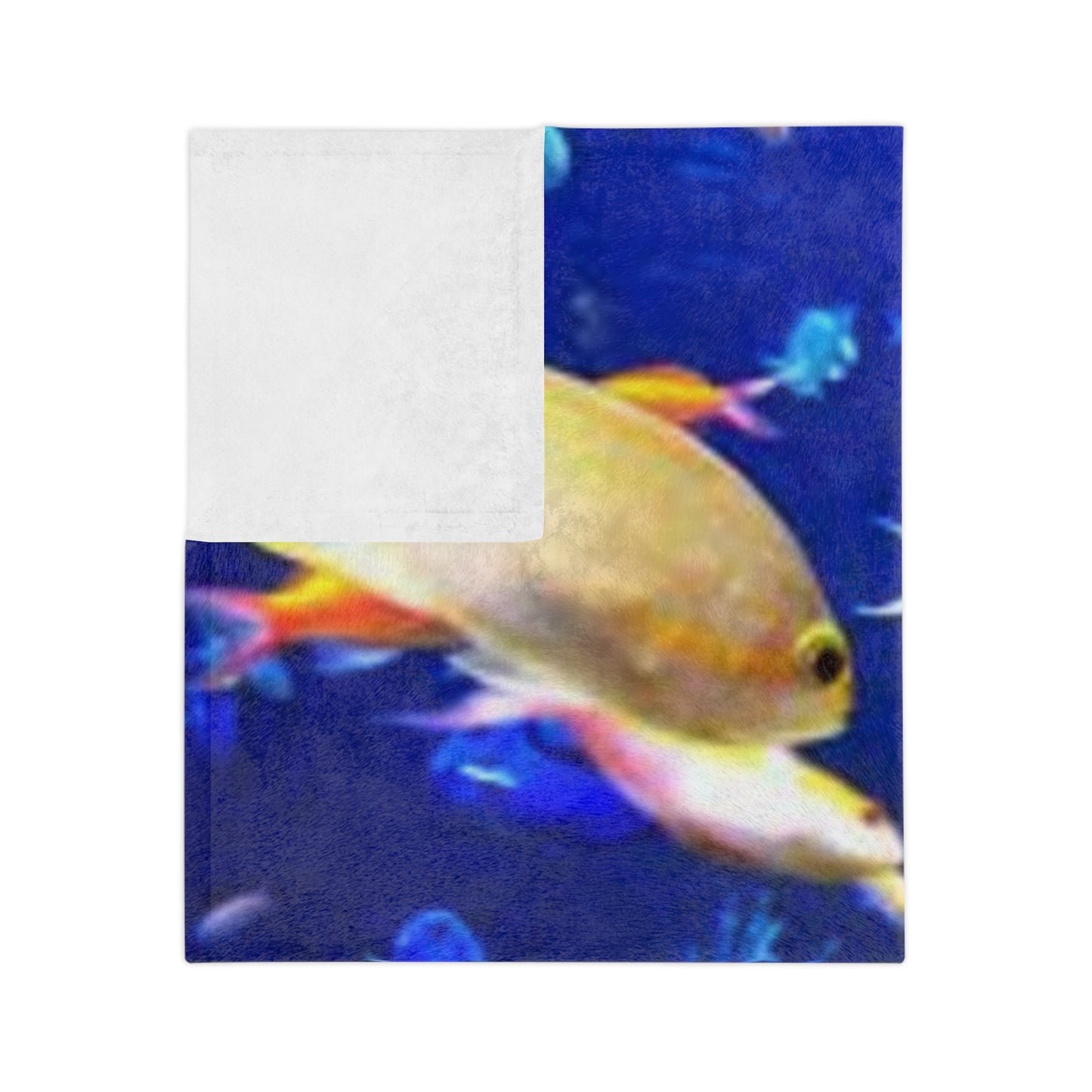 Fish Velveteen Microfiber Blanket