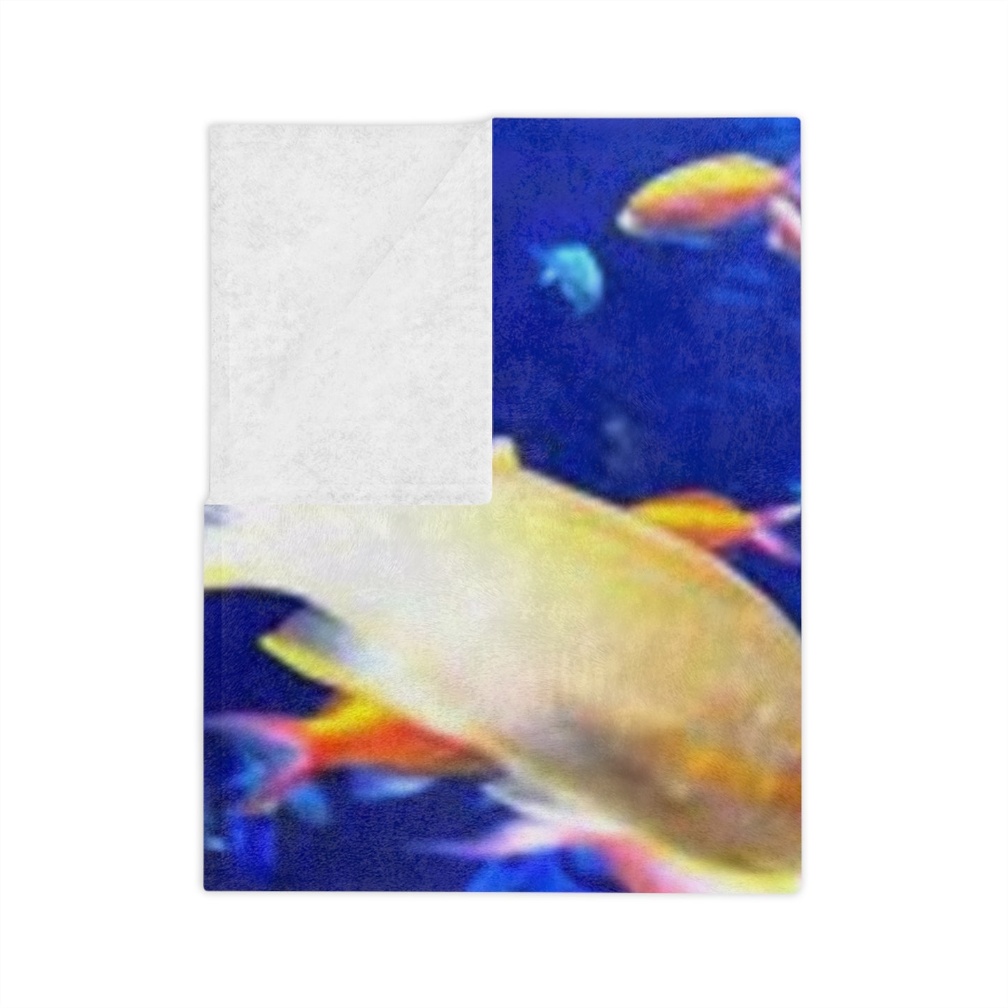 Fish Velveteen Microfiber Blanket